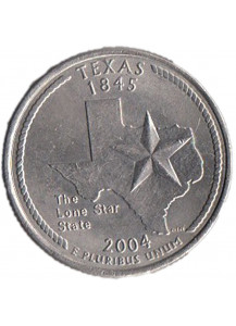 2004 -  Quarto di dollaro Stati Uniti Texas (P) Filadelfia